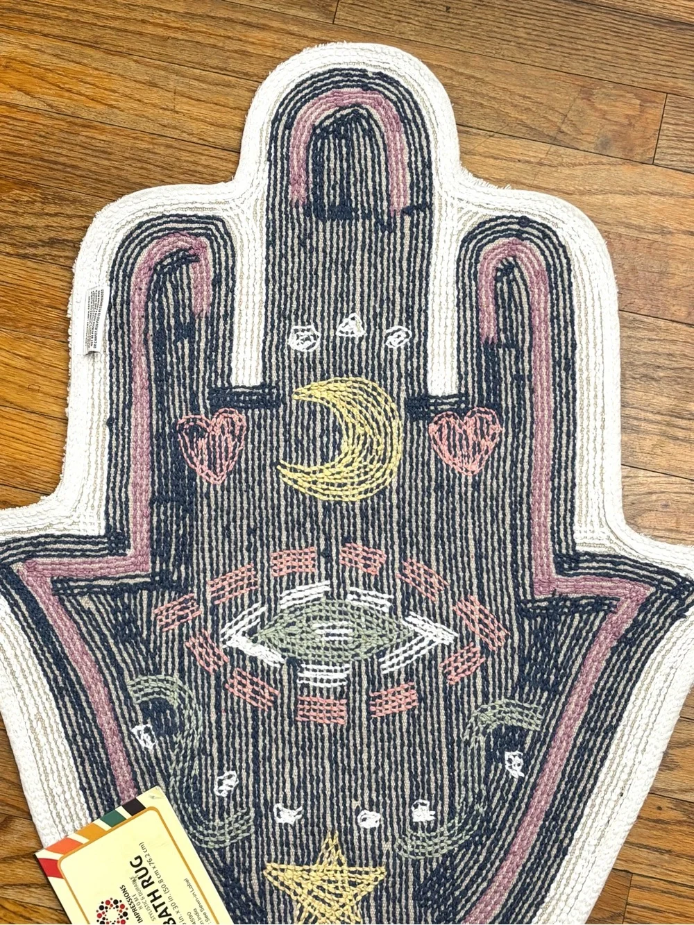 HALLOWEEN EVIL EYE HAMSA HAND BATH MAT THIRD EYE NON SLIP 20X30 VIRAL TIKTOK NEW